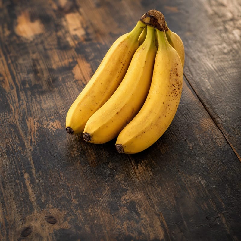 Bananas, fruits