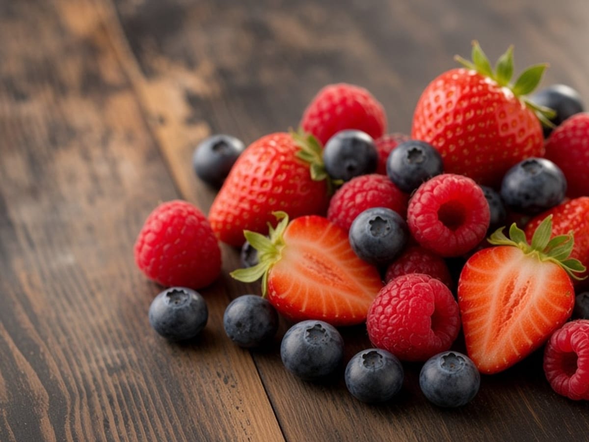 Berries, fruits
