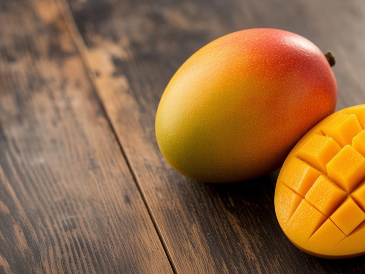 Mangoes, fruits