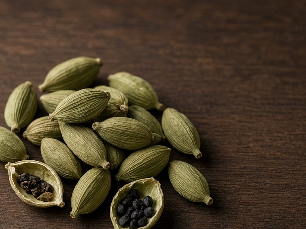 Cardamom, warm spices