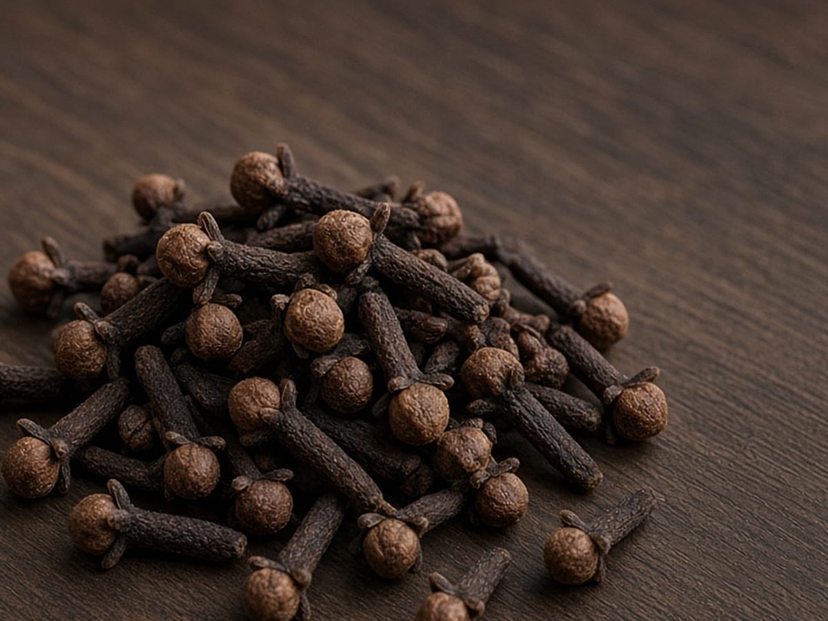 Cloves, warm spices
