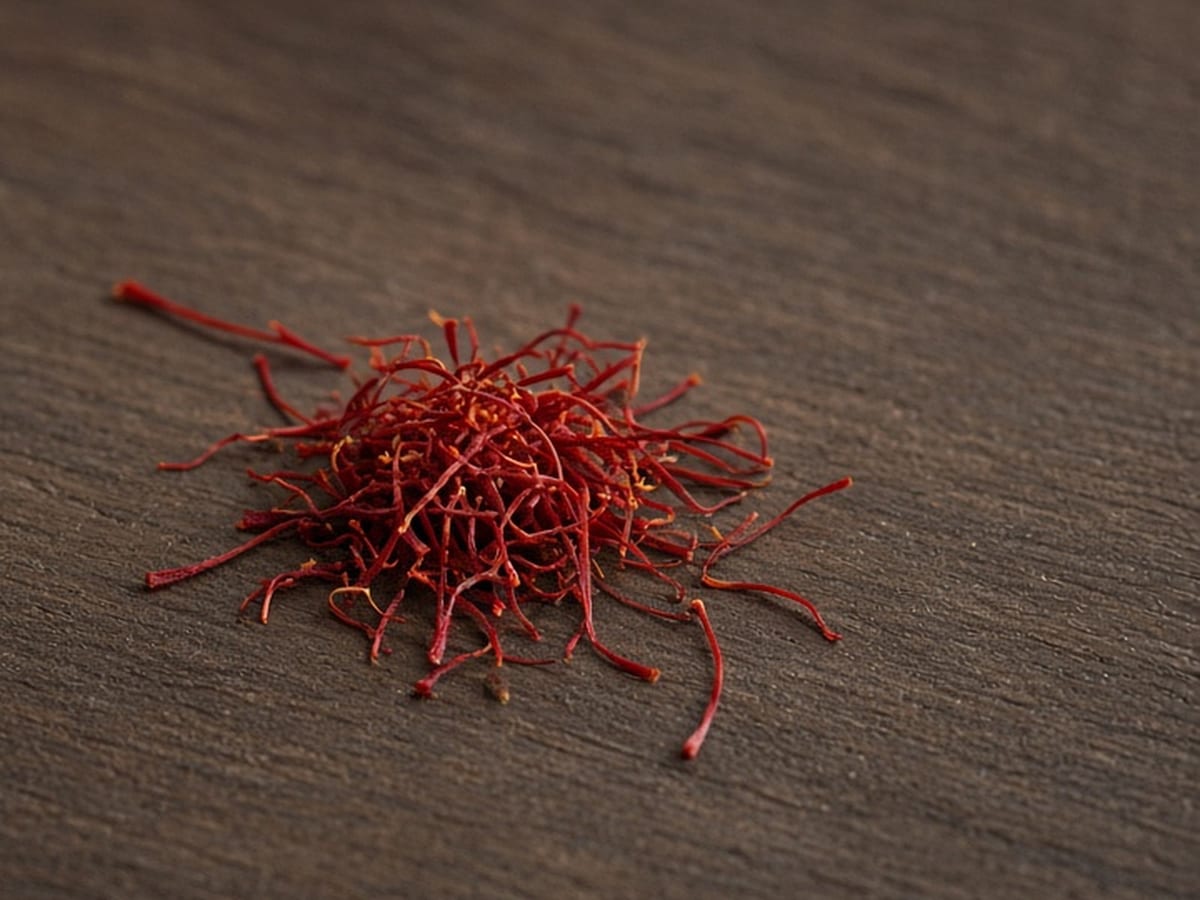 Saffron, warm spices
