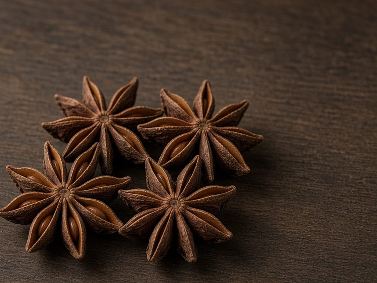 Star Anise, warm spices