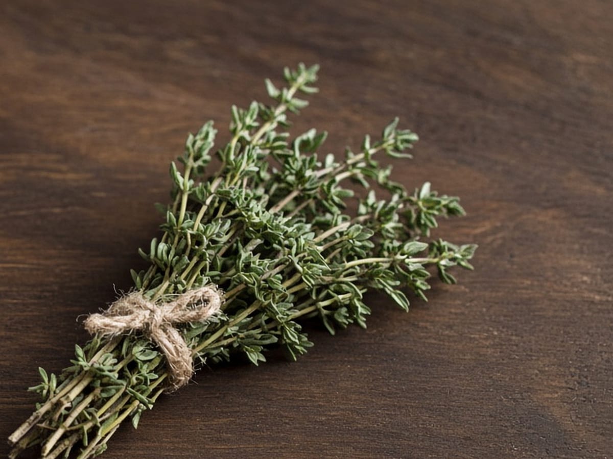 Thyme, hardy herbs