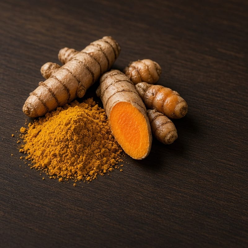 Turmeric, earthy spices