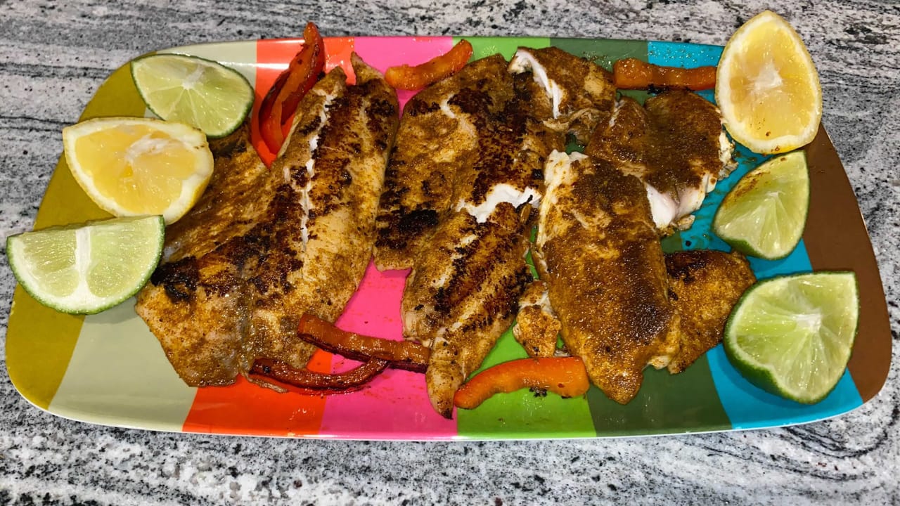 Blackening Fish and Chicken