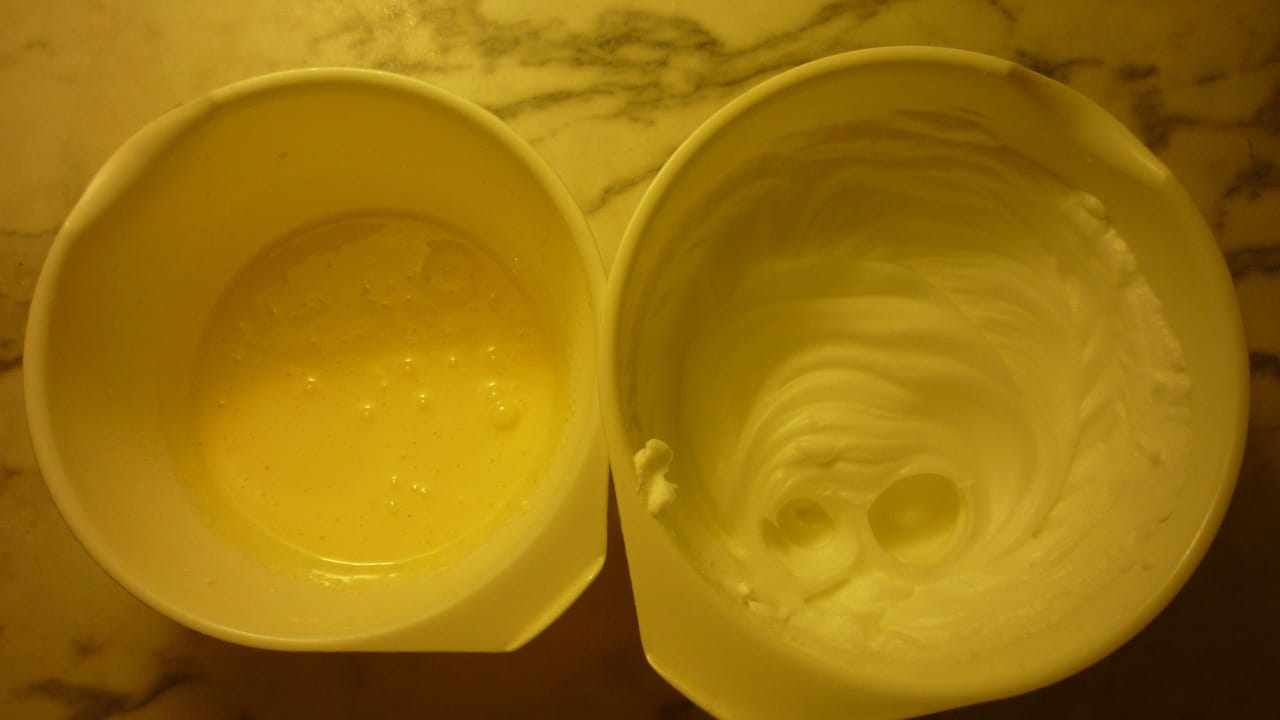 Folding in Whipped Egg Whites