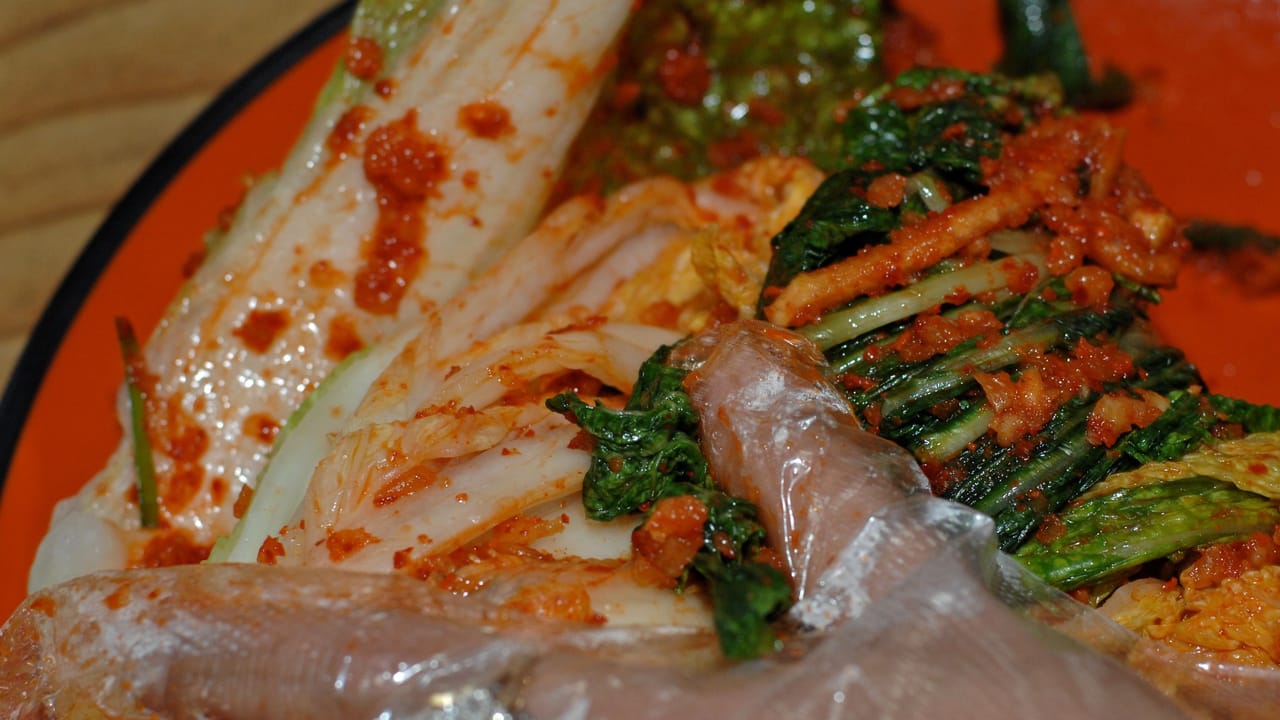 Making Kimchi